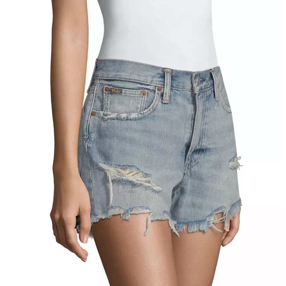 Women’s Polo Ralph Lauren The Sophia Cut Off Shorts Size 28 NWOT